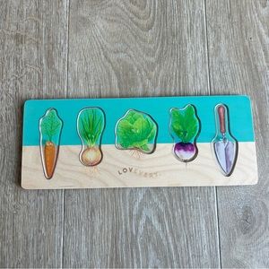 Lovevery Community Garden Puzzle Montessori Toy wooden Toddler Puzzle Playkit
